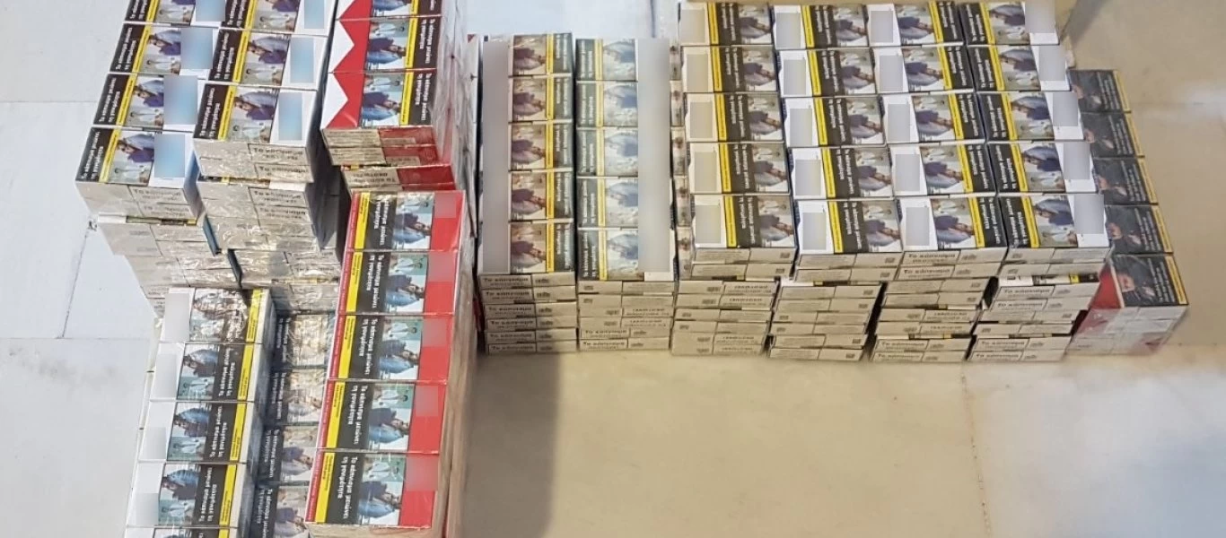 Ιωάννινα: Συνελήφθησαν με 1000 πακέτα λαθραίων τσιγάρων